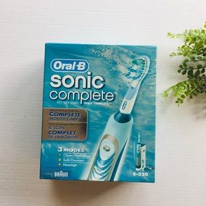 Oral-B Sonic complete Braun 3 modes electric toothbrush, New in box